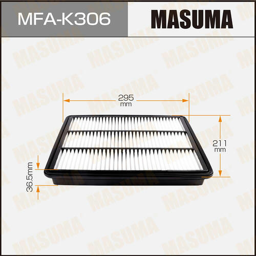 Фильтр воздушный Masuma, MFA-K306
