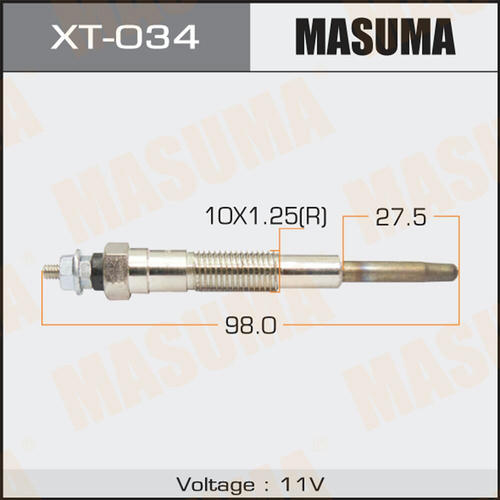 Свеча накаливания Masuma, XT-034
