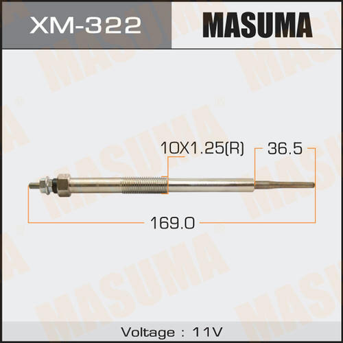 Свеча накаливания Masuma, XM-322