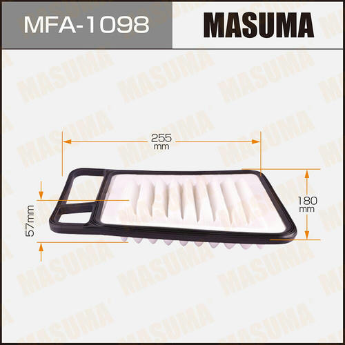 Фильтр воздушный Masuma с пропиткой маслом, MFA-1098