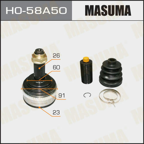 ШРУС наружный Masuma , HO-58A50