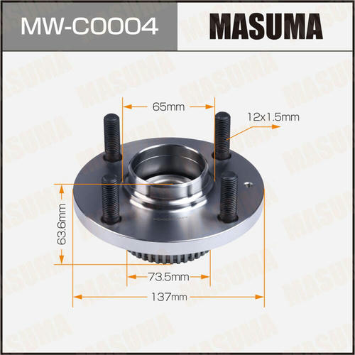 Ступичный узел Masuma, MW-C0004