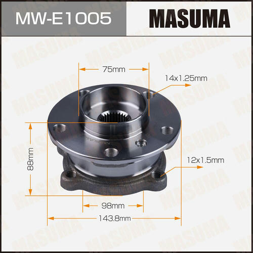Ступичный узел Masuma, MW-E1005