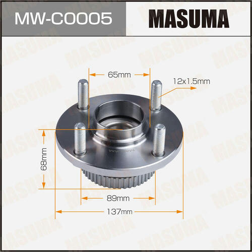 Ступичный узел Masuma, MW-C0005