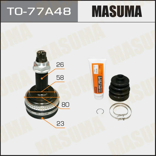 ШРУС наружный Masuma , TO-77A48