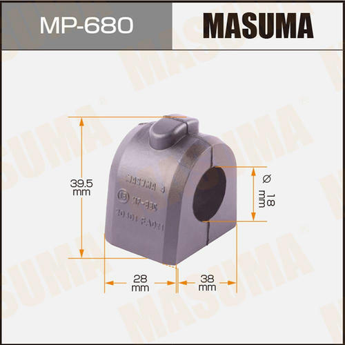Втулка стабилизатора Masuma, MP-680
