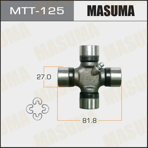 Крестовина вала карданного 27x81.8 Masuma, MTT-125