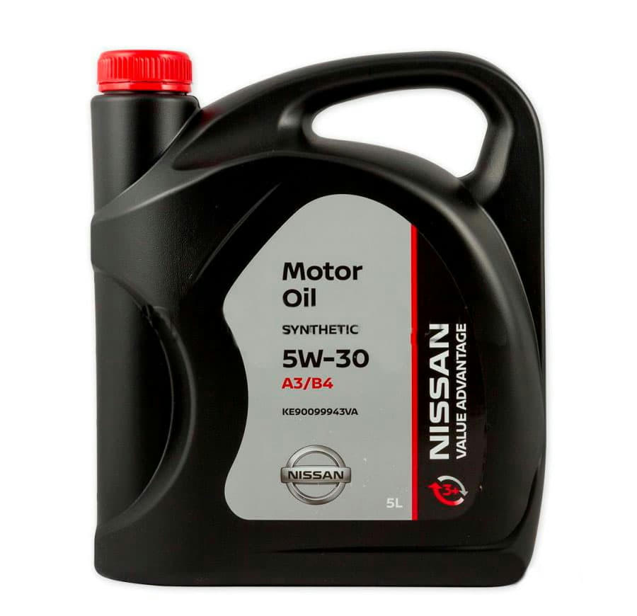 Масло моторное NISSAN VA Motor Oil 5W30 синтетическое 5л KE900-99943VA