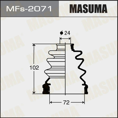 Пыльник ШРУСа Masuma (силикон), MFs-2071
