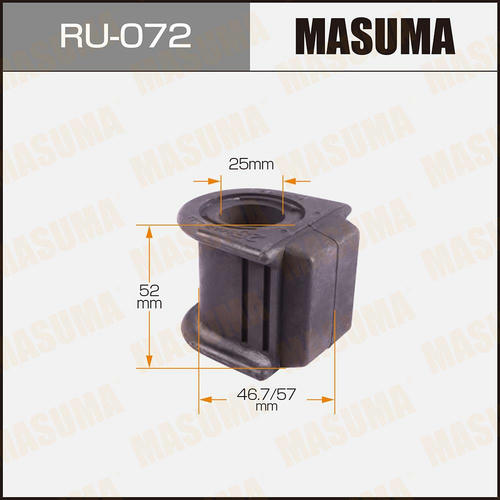 Втулка стабилизатора Masuma, RU-072