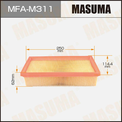 Фильтр воздушный Masuma, MFA-M311