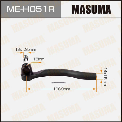 Наконечник рулевой Masuma, ME-H051R