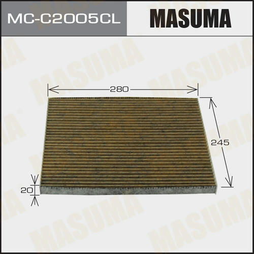 Фильтр салонный Masuma угольный, MC-C2005CL