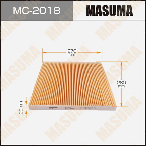 Фильтр салонный Masuma, MC-2018