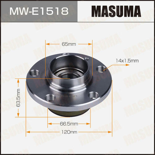 Ступичный узел Masuma, MW-E1518