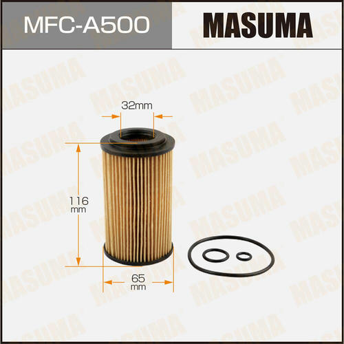 Фильтр масляный Masuma (вставка), MFC-A500