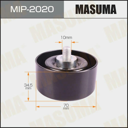 Ролик обводной приводного ремня Masuma, MIP-2020