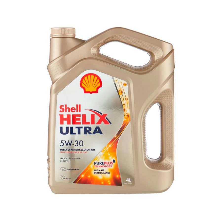 Масло моторное Shell Helix Ultra 5W30 синтетическое 4л 550046387