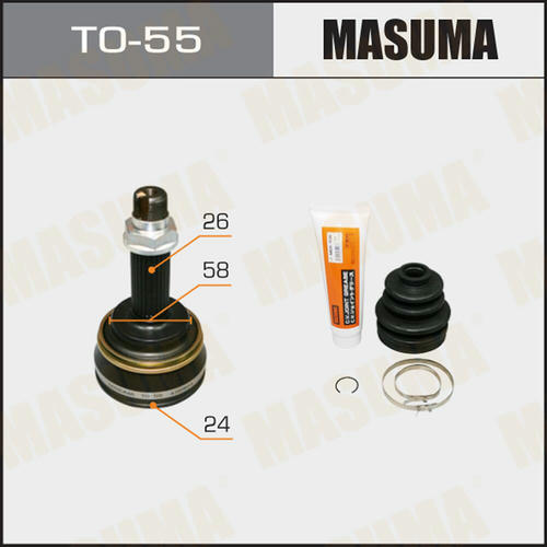 ШРУС наружный Masuma , TO-55