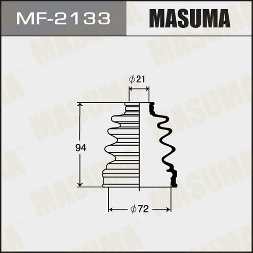 Пыльник ШРУСа Masuma (резина), MF-2133