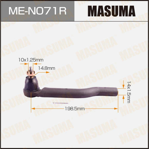 Наконечник рулевой Masuma, ME-N071R