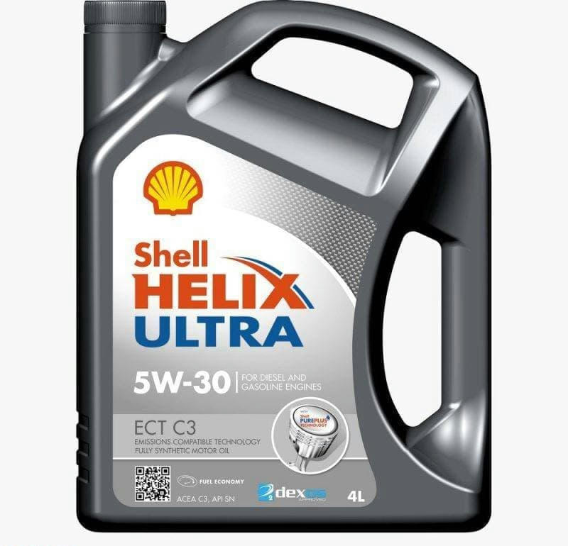 Масло SHELL Helix Ultra ECT 5W30 C3 моторное синтетическое 4л 65
