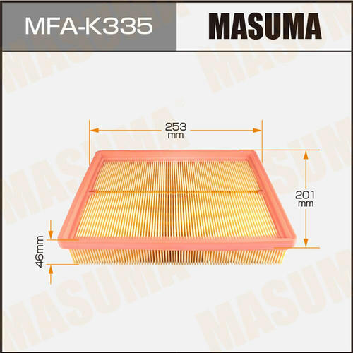 Фильтр воздушный Masuma, MFA-K335