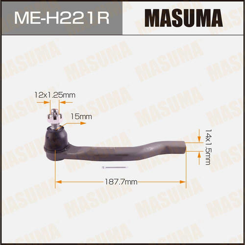 Наконечник рулевой Masuma, ME-H221R