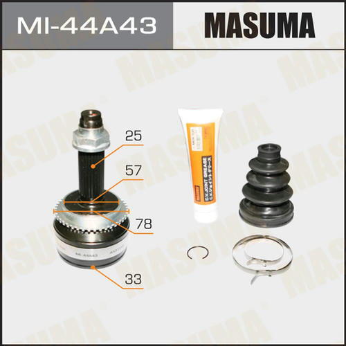 ШРУС наружный Masuma 33x57x25, MI-44A43