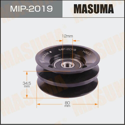 Ролик натяжителя ремня привода навесного оборудования Masuma, MIP-2019