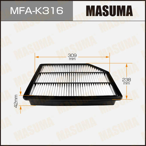 Фильтр воздушный Masuma, MFA-K316