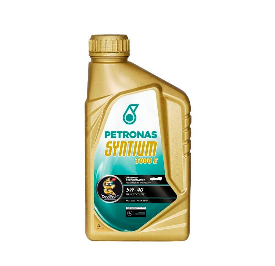 Масло моторное Petronas Syntium 3000 E 5W40 синтетическое 1л 18051619