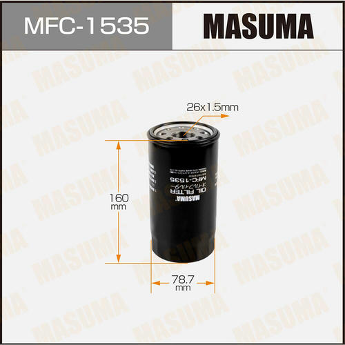 Фильтр масляный Masuma, MFC-1535