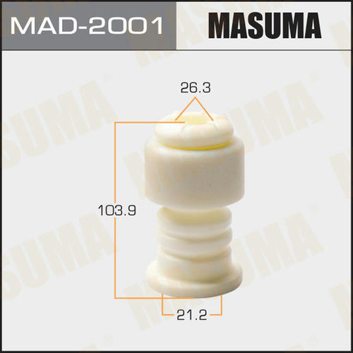 Отбойник амортизатора Masuma, 21.2x26.3x103.9, MAD-2001