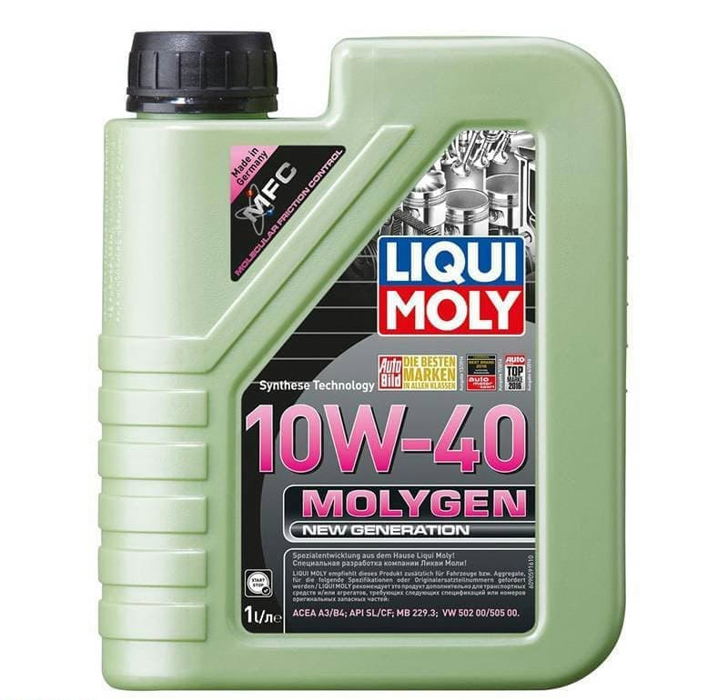 Масло LIQUI MOLY Molygen New Generation 10W40 моторное полусинтетическое 1л артикул 9059