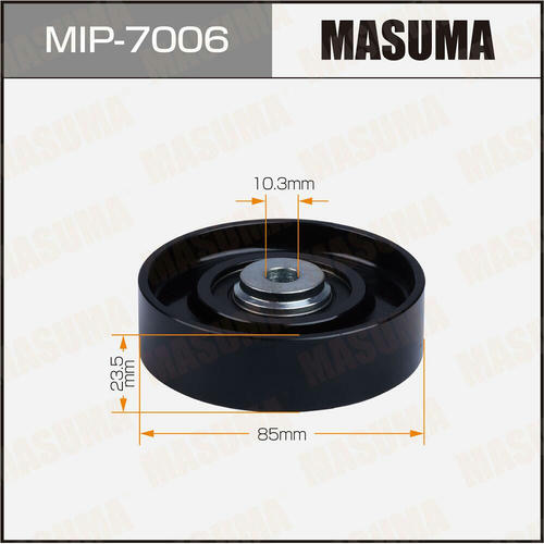 Ролик обводной приводного ремня Masuma, MIP-7006