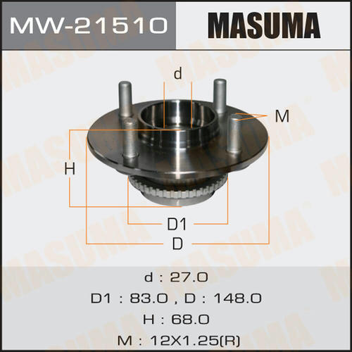 Ступичный узел Masuma, MW-21510