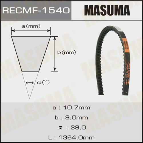 Ремень привода навесного оборудования Masuma, 10x1364 мм, 10x1364 мм, 1540