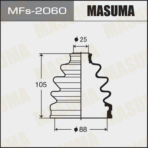 Пыльник ШРУСа Masuma (силикон), MFs-2060