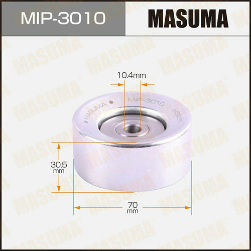 Ролик обводной приводного ремня Masuma, MIP-3010