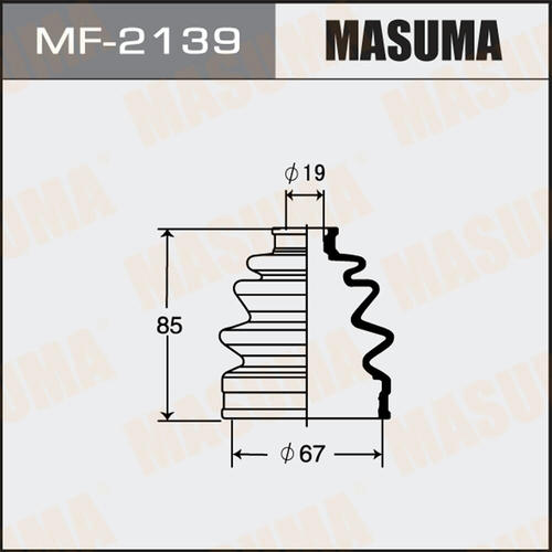 Пыльник ШРУСа Masuma (резина), MF-2139