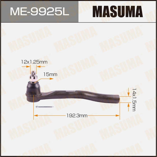Наконечник рулевой Masuma, ME-9925L