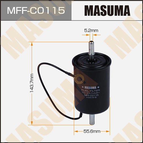 Фильтр топливный Masuma, MFF-C0115
