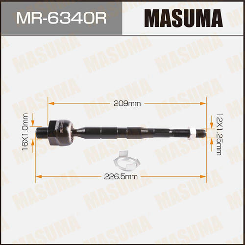 Тяга рулевая Masuma, MR-6340R