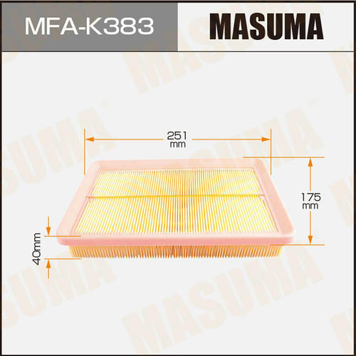 Фильтр воздушный Masuma, MFA-K383