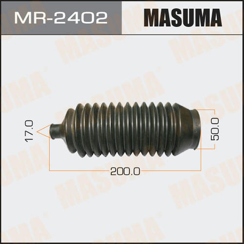 Пыльник рейки рулевой Masuma (резина), MR-2402
