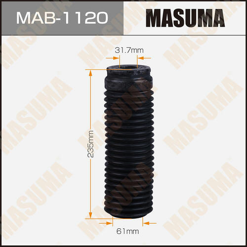 Пыльник амортизатора Masuma (резина), MAB-1120