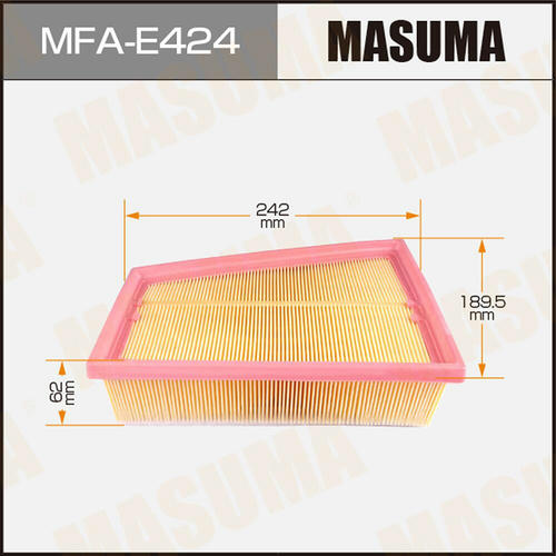 Фильтр воздушный Masuma, MFA-E424