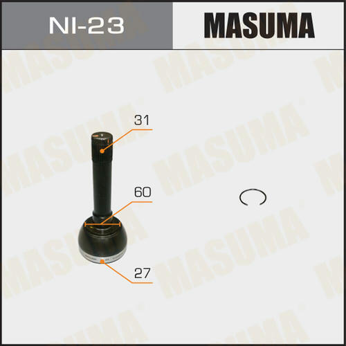 ШРУС наружный Masuma , NI-23
