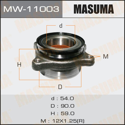 Ступичный узел Masuma, MW-11003
